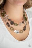 Paparazzi Trippin On Texture - Multi Hammered Necklace