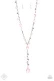 Paparazzi Afterglow Party - Pink Necklace