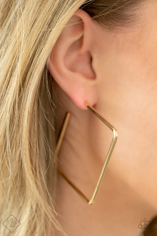 "Material Girl Magic-Gold Earring